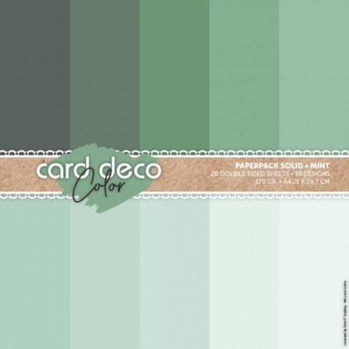 Paperpack A4 designpapier uni mint