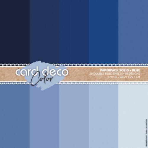 Paperpack A4 uni kleuren blauw