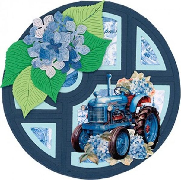 Berries Beauties - Snijmallen Blue Meadow - Meadow Circle Frame