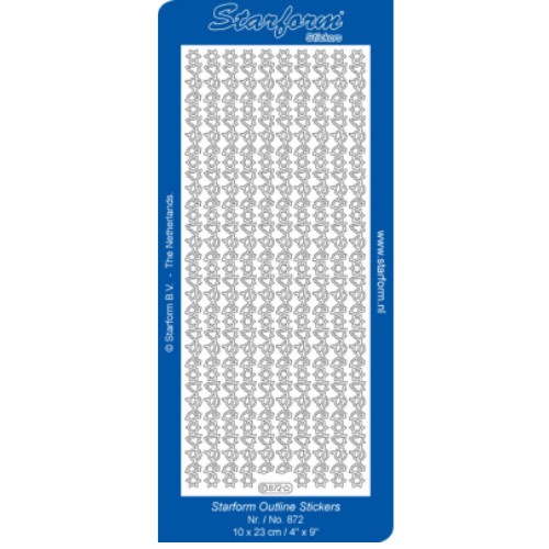 Starform 872 Sticker rand kerst