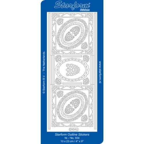 Starform 934 randjes- frames