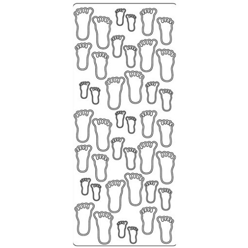 Top-Hobby 0317 sticker babyvoetjes