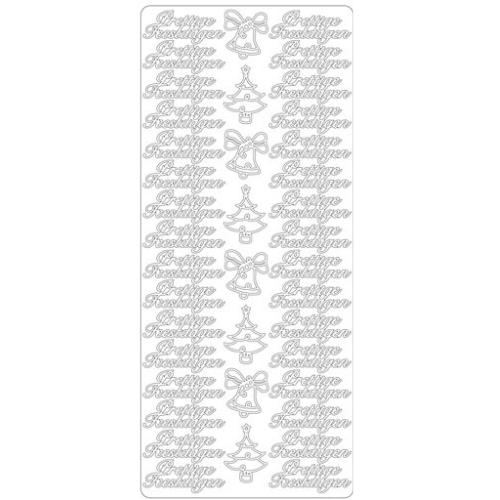 Top-Hobby sticker 2100 Prettige Feestdagen