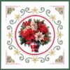 SB11038 Yvonne Creations - Uitdrukvel - Floral Christmas Floral Vase vb