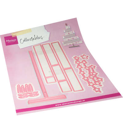 snijmallen houten kerstboom