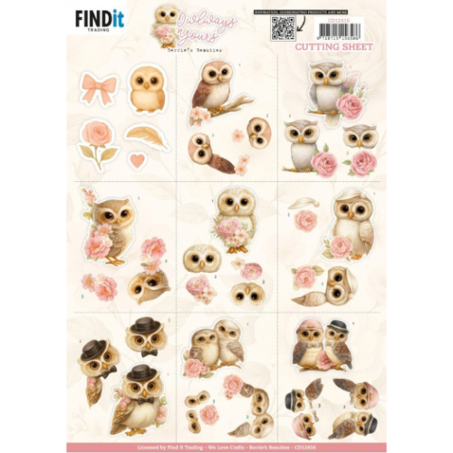 3D Knipvel - Berries Beauties - Owlways Yours - Mini