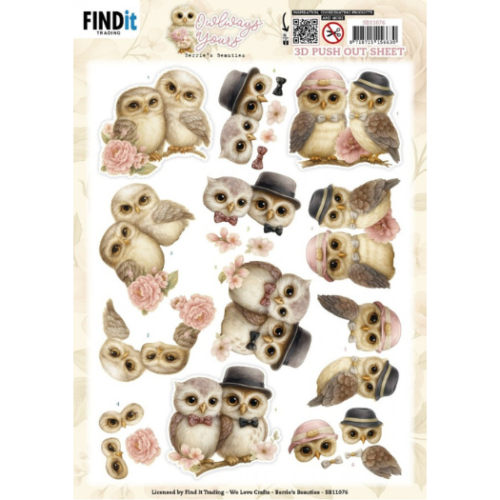 3D Uitdrukvel - Berries Beauties - Owlways Yours - Devotion