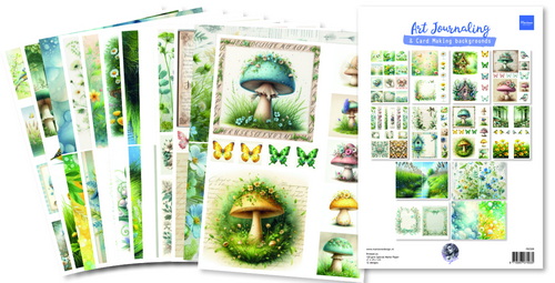 Fairybells - Art Journaling spring set - Marianne Design FB2509