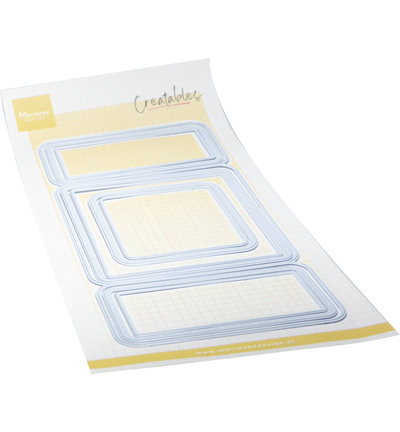 Snijmallen - Marianne Design - Trifold square